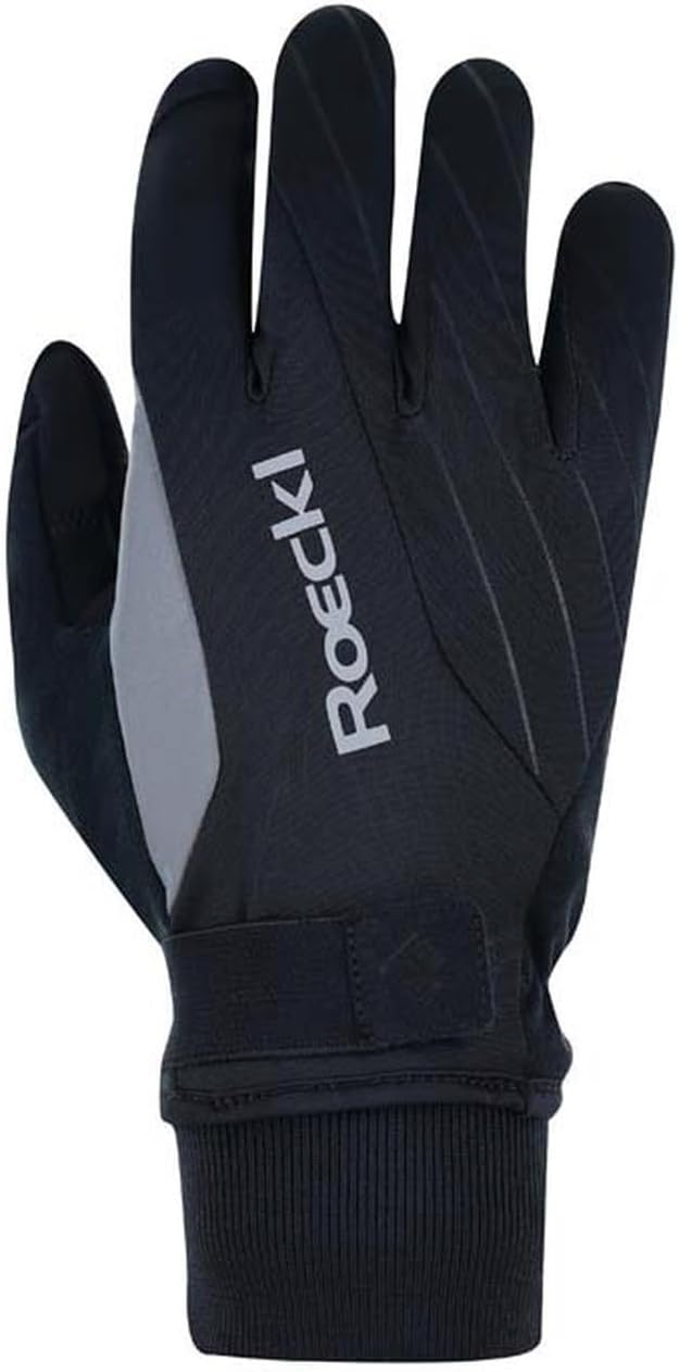 Roeckl Ravensburg 2 Winter Fahrrad Handschuhe lang Fluo gelb/schwarz 2024