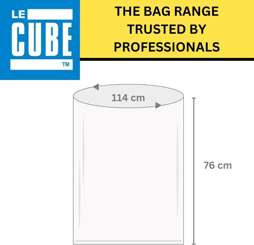 Le Cube RY01765 480 Säcke für Mülleimer mit Schwingdeckel, 40 l Fassungsvermögen, 200 Stück (Verpack