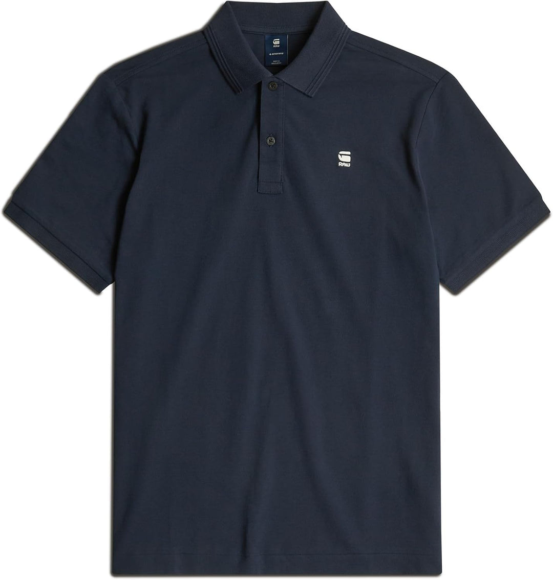 G-STAR Herren Dunda Slim Polo Ss Polos, Blau (Sartho Blue D11595-5864-6067)