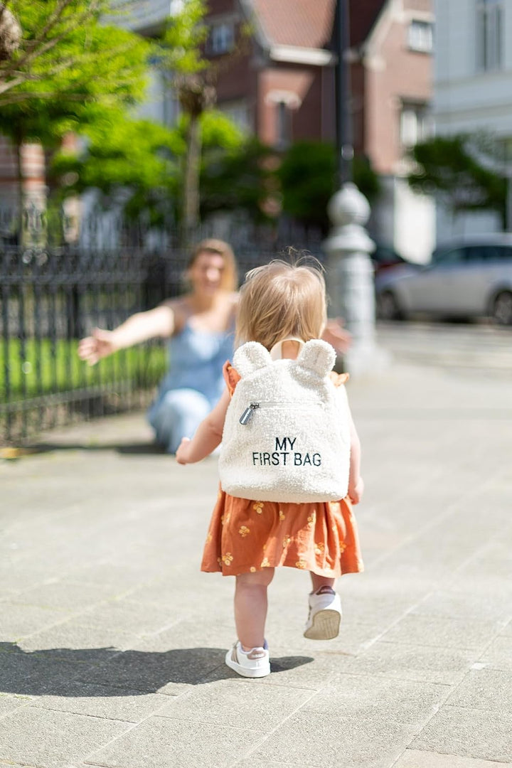 CHILDHOME, Kinderrucksack Baby, Schule, Kindergarten, Vorschule, Kinderkrippe, Zwei Fächer, Lunchbag