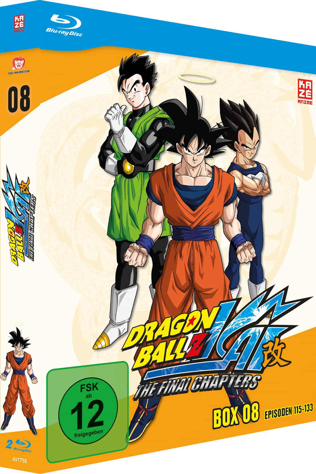 Dragonball Z Kai - TV-Serie - Vol.8 - [Blu-ray], Blu-ray