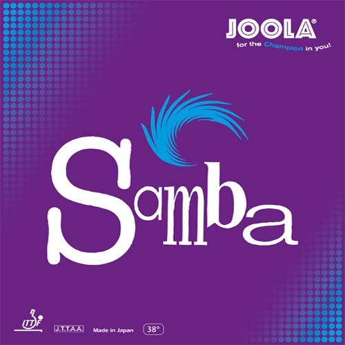 JOOLA Belag Samba Farbe 1,8 mm, rot, Grösse 1,8 mm, rot
