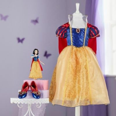 Disney Store Official Snow White Costume for Kids 5-6 Jahre, 5-6 Jahre