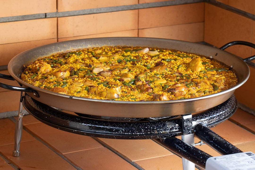 Paella-Pfanne 55 cm Stahl emailiert
