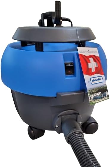 Cleanfix S10 Plus Staubsauger 850 Watt - Staubsauger mit Kabel (10m) blau, Trockensauger, Blau