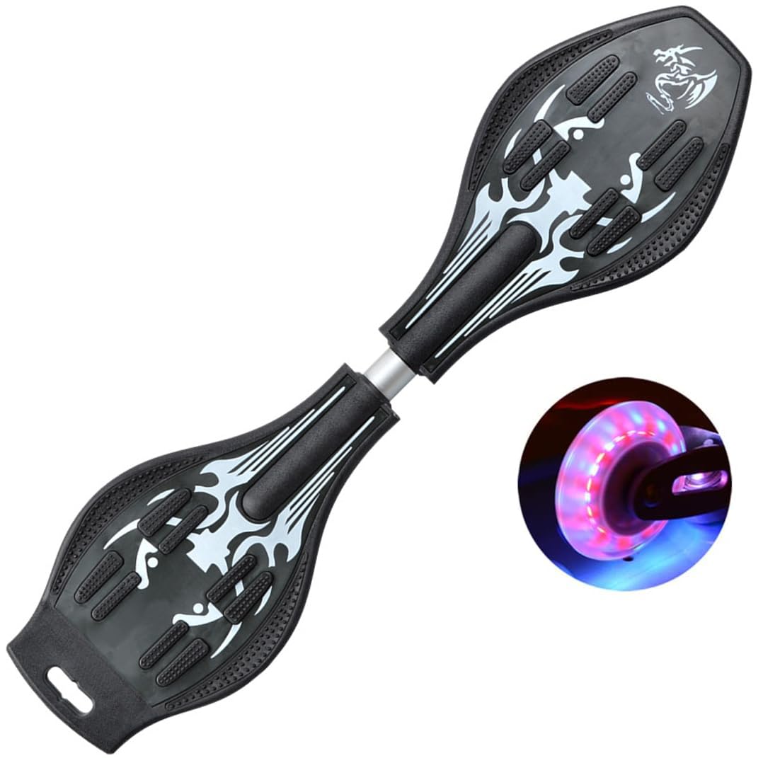 Waveboard Kinder Street Surfen Caster Torsion Skateboard Double Decks Casterboards für Wave/Surf Wav