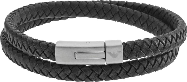 Emporio Armani Armband Für Männer, 18.50Cm Silbernes Edelstahlarmband, EGS2176040