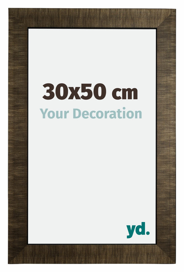 yd. Your Decoration - Bilderrahmen 30x50 cm - Bilderrahmen aus Holz mit Acrylglas - Antireflex - Aus