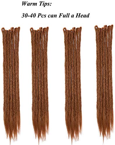 SEGO 10 Stränge Dreadlocks Braids Extensions Synthetische Braiding Hair Crochet Dreads Haarteil Haar