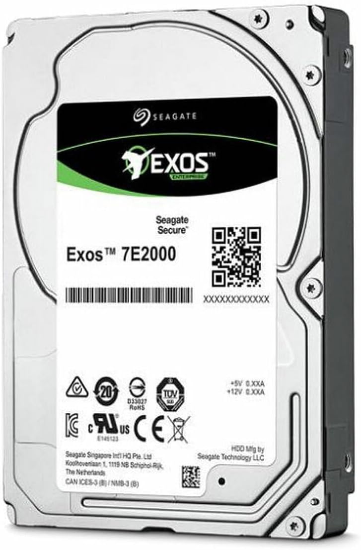 Seagate ST2000NX0273 SAS RAID interne Festplatte 2TB (6,4 cm (2,5 Zoll), 12Gb/s, 7200rpm, 128MB Cach