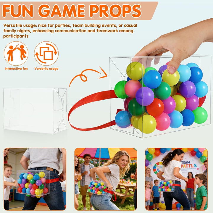 Toyvian 3Er Set Party Schüttelball Spiel Lustige Spiele Für Drinnen Oder Draussen Für Geburtstage Ho