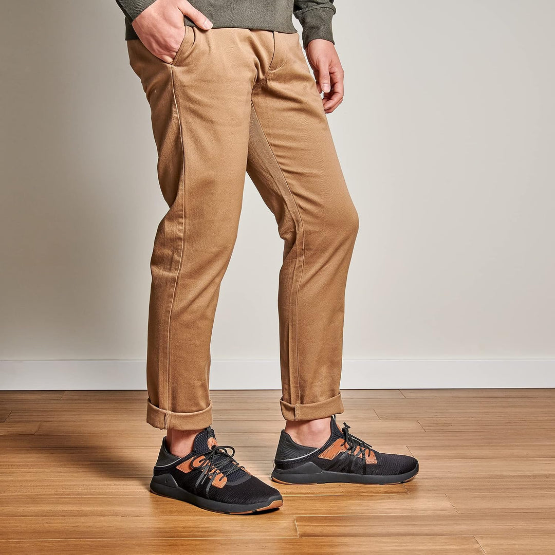 OluKai Herren Mio LiSneaker 42 EU Schmal Lava Rock Lava Rock, 42 EU Schmal Lava Rock Lava Rock