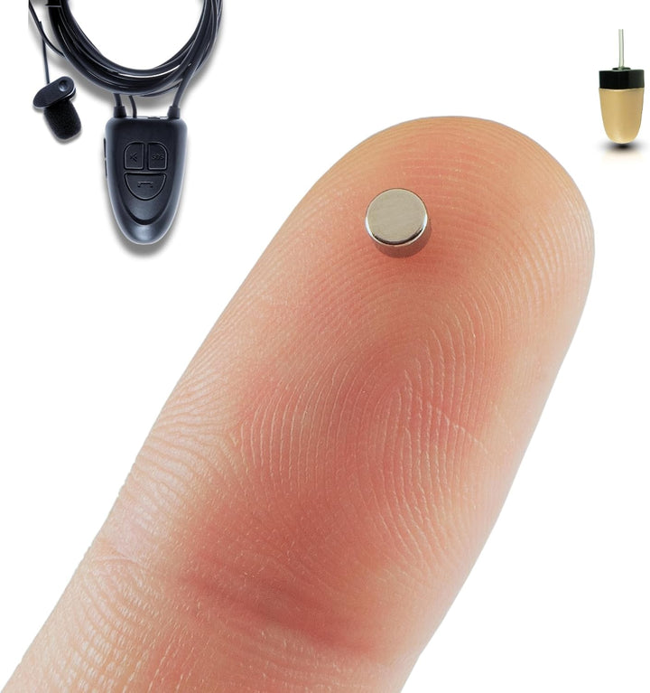 PingaOculto Spion Kopfhörer Bluetooth Prüfung Mini Nano Unsichtbare Kopfhörer für Handy Mikrofon mit