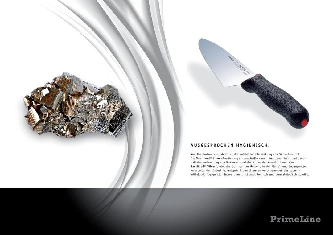 Giesser seit 1776 - Made in Germany - Filiermesser 16 cm PrimeLine, schwarz, rostfrei, spülmaschinen