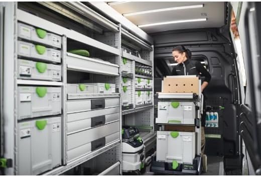 Festool Systainer³ SYS3 L 137 (mit Abdeckung für Beschriftungsfeld)