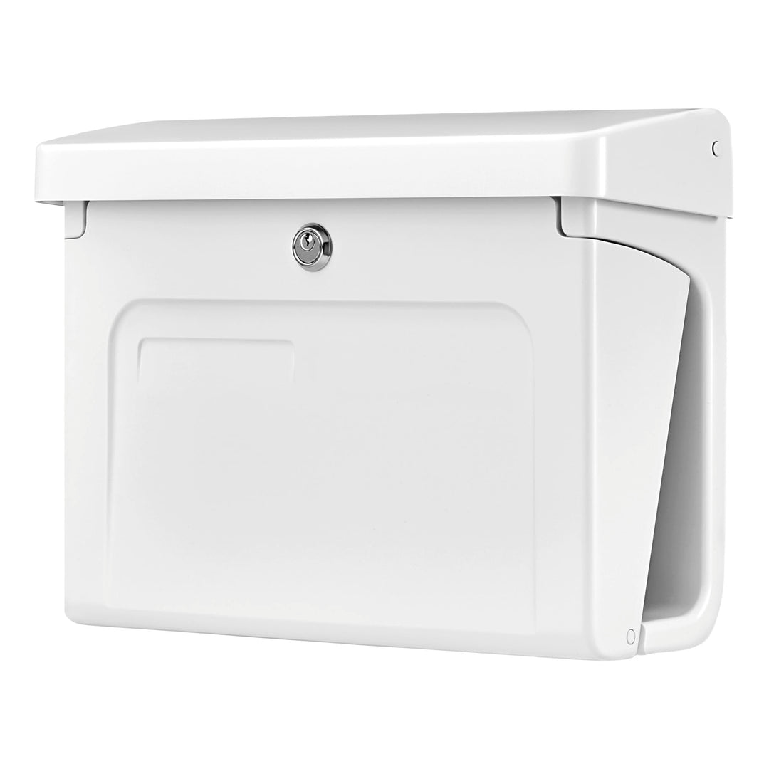 Burg-WÄCHTER Briefkasten mit Zeitungsfach, Kunststoff, Einwurf-Format DIN C4, 2 Schlüssel, Fehmarn 3