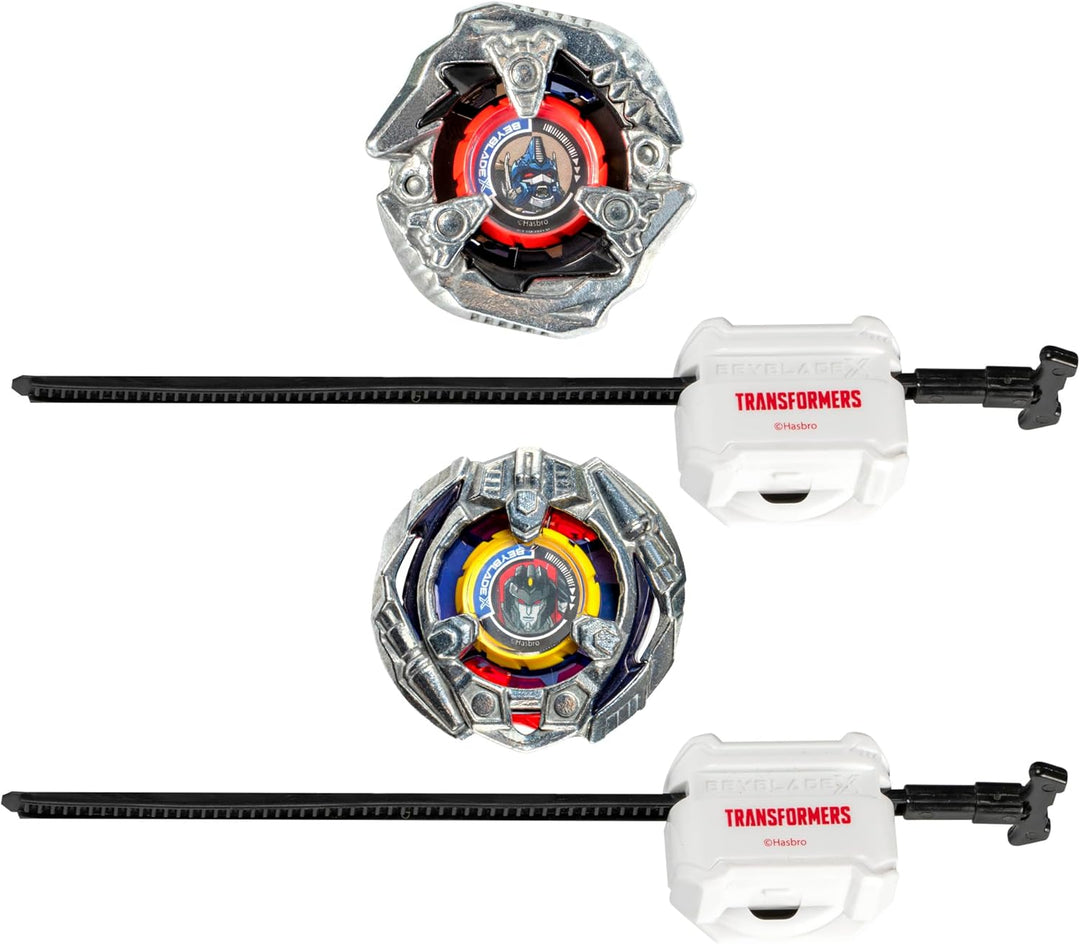 Beyblade X Transformers Collab Optimus Primal 3-60F vs. Starscream 3-80N Multipack OPTIMUS PRIMAL VS
