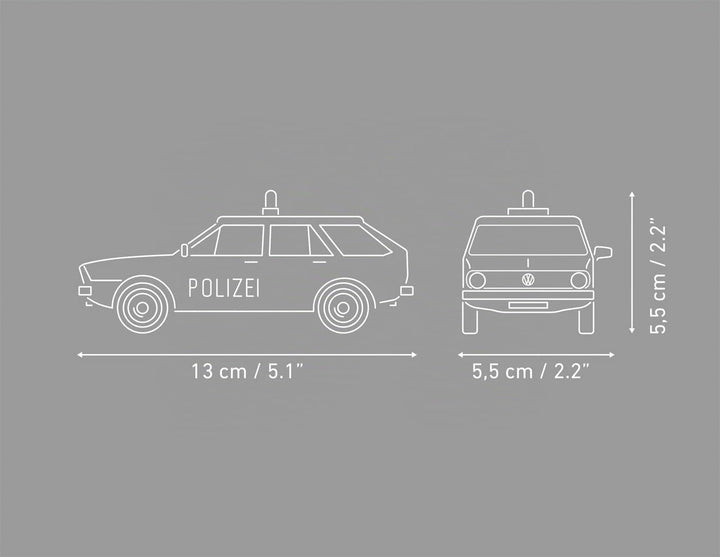 Volkswagen Passat B1 Variant Polizei