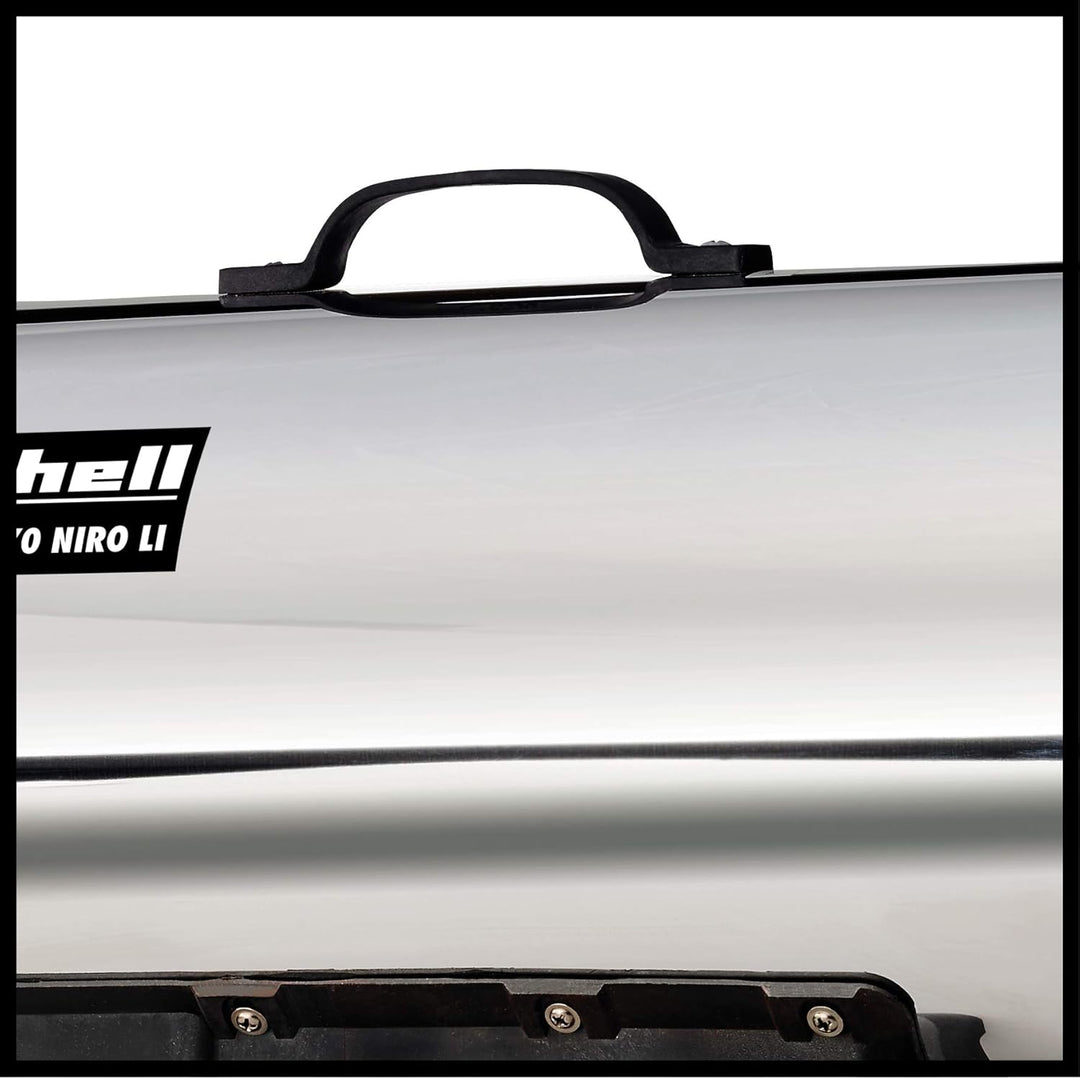Einhell Akku-Heissluftgenerator GE-HG 18/370 Niro Li-Solo Power X-Change (Lithium-Ionen, 37 kW, rost