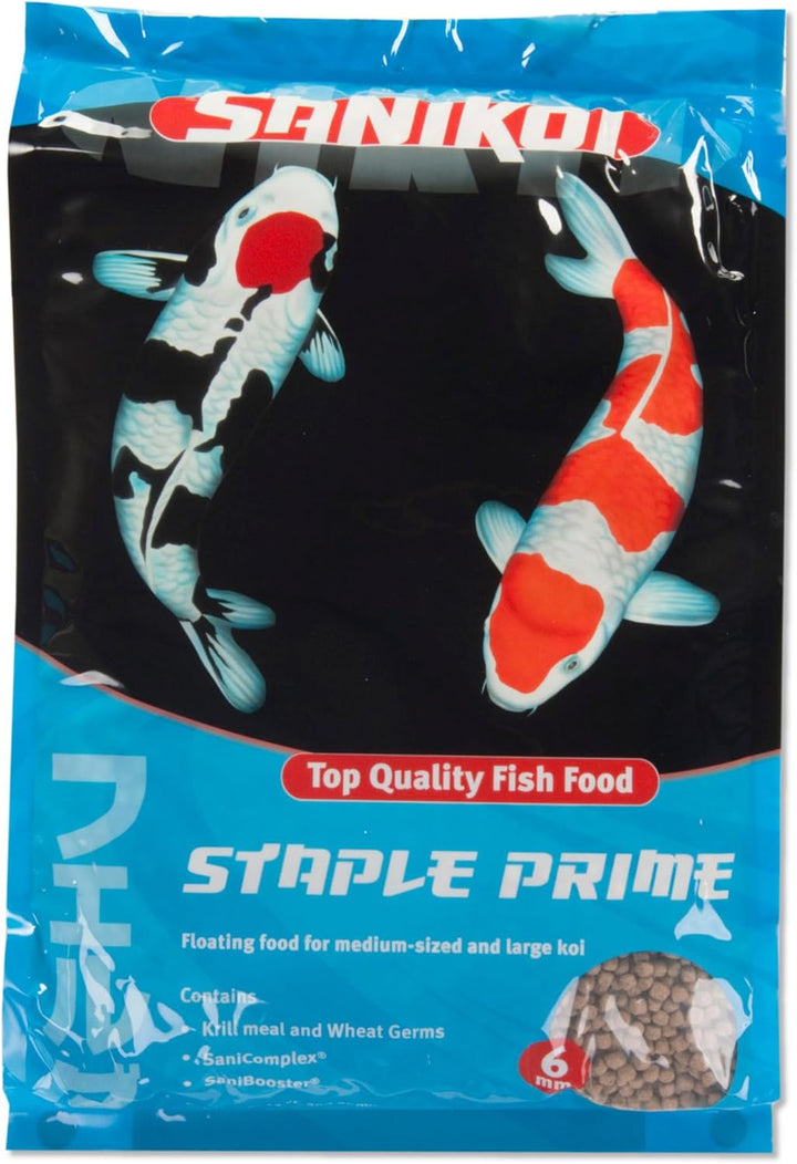 Velda SaniKoi 124551 Basisfutter für Teichfische, Treibend, 6 mm, Staple Prime, 20 l