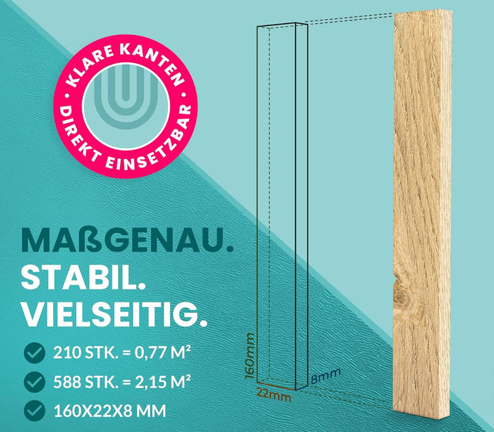 KERACRAFT Giesspulver weiss 4,5kg + 294 Stück Eiche Premium Holzklötzchen zum Basteln - Reliefgiessp