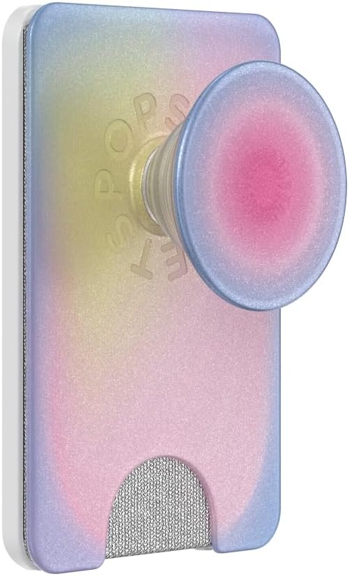 PopSockets: PopWallet+ für MagSafe - Inklusive Adapterring für MagSafe - Kartenhalter mit integriert