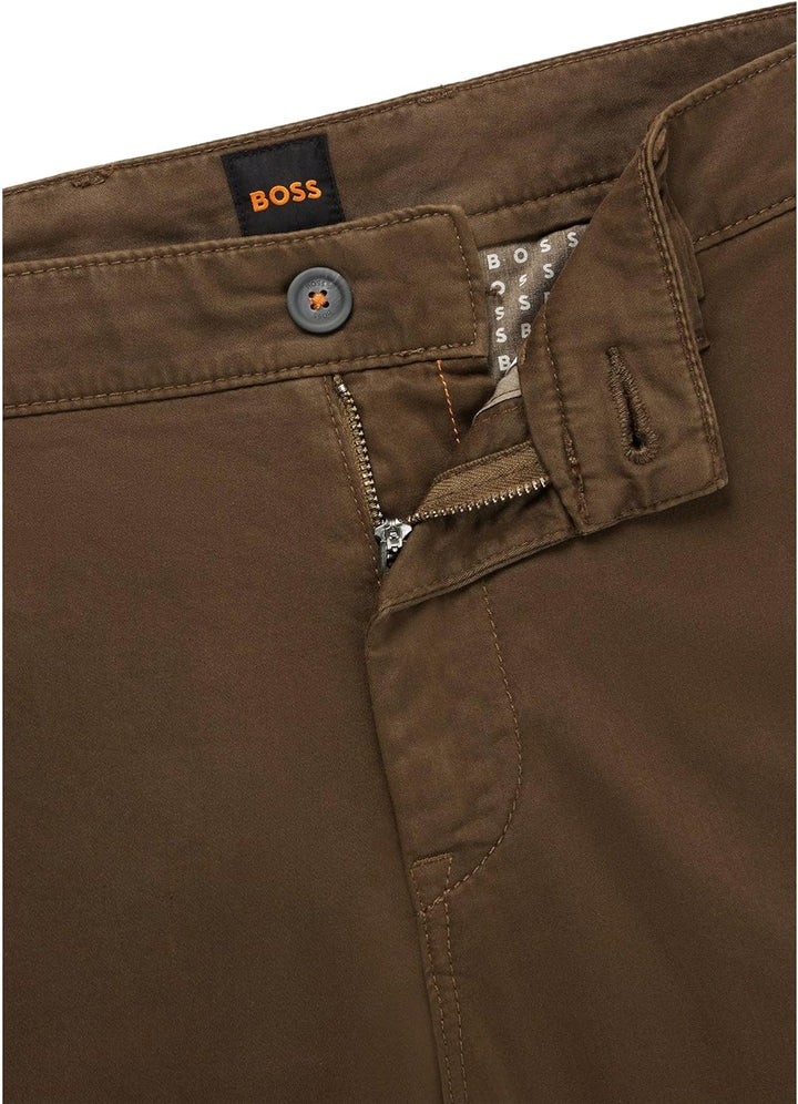 BOSS Herren Schino-Slim D Trousers Flat Packed 31W / 32L Dark Green308, 31W / 32L Dark Green308