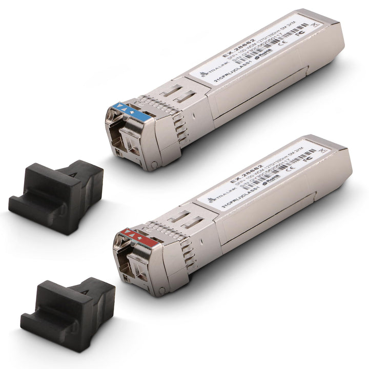 Extralink WDM SFP Modul Singlemode 10G LC 1270/1330nm bis 2km – Kompatibel mit Ubiquiti UniFi Netgea
