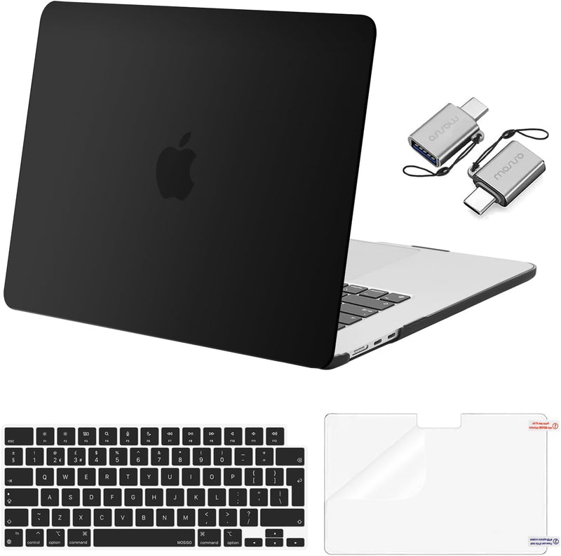 MOSISO Hülle Kompatibel mit MacBook Air 15 Zoll 2023 2024 A2941 M2 Chip Liquid Retina Display Touch