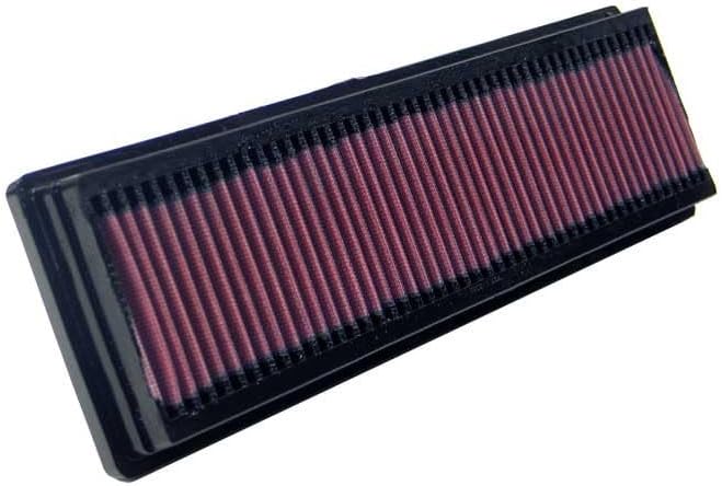 K&N K 33-2844 & N Motorluftfilter: Hochleistungsfilter, Premium, waschbar, Panel-Ersatzfilter