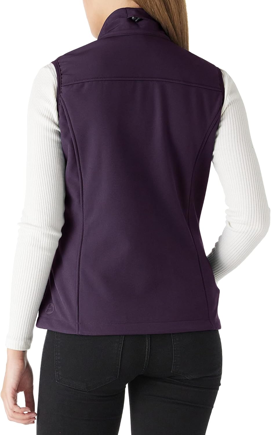 Outdoor Ventures Softshell Weste Damen Ärmellose Jacke Laufweste Leicht Winddicht Warm Fleeceweste S