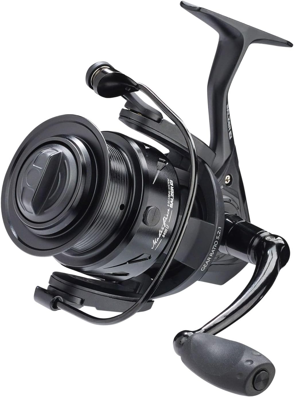 Balzer Masterpiece 8400 LF von Die ultimative Rolle zum Light- und Method Feedern, Schwarz