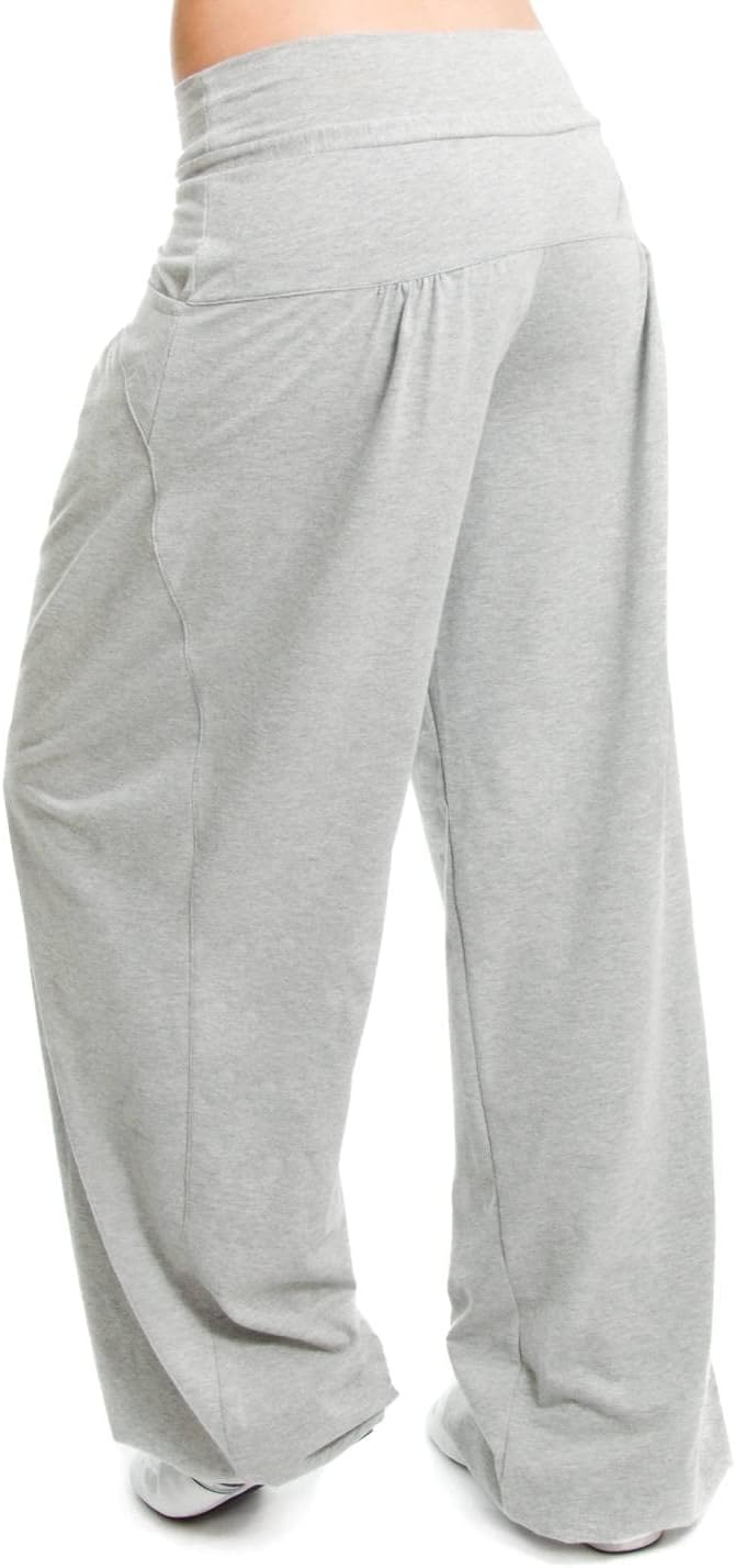 WINSHAPE Damen Trainingshose Dance Fitness Freizeit Sport XXL Grey-melange, XXL Grey-melange