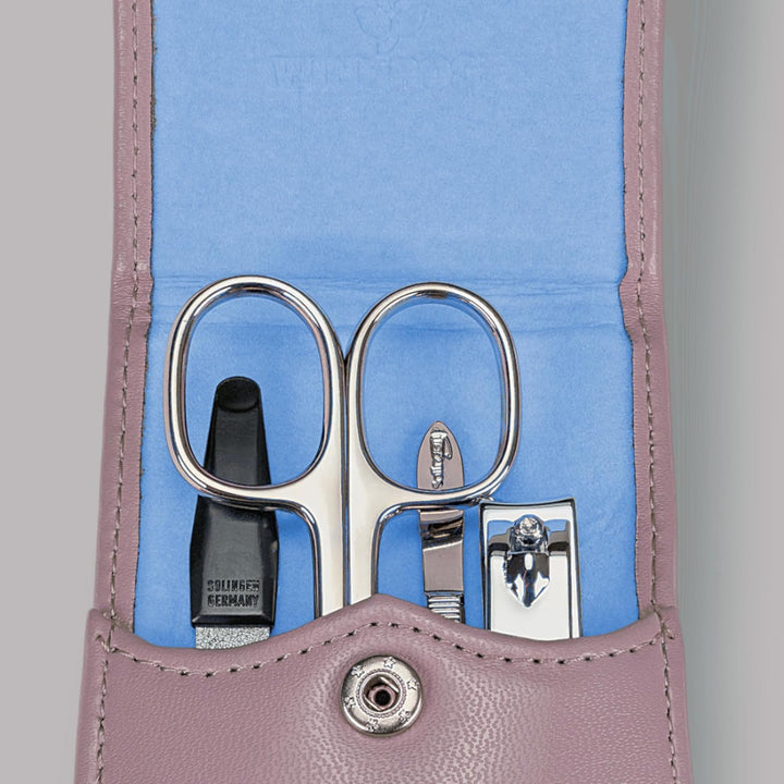 Windrose Merino Taschenmanicure grau, Grau