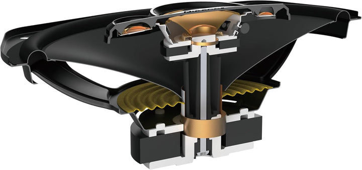 PIONEER TS-A6971F 6 x 9 4-Weg-Koaxial-Lautsprecher Set mit 2 Lautsprechern (je 600W max., 100W Sinus