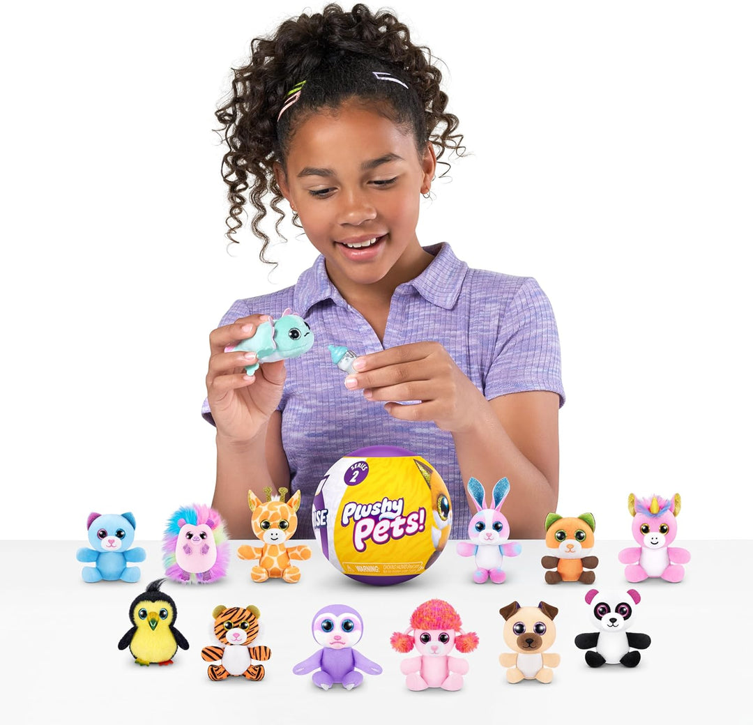 5 Surprise Plushy Pets Serie 2 (3er-Pack) Series 2 3 Capsules, Series 2 3 Capsules