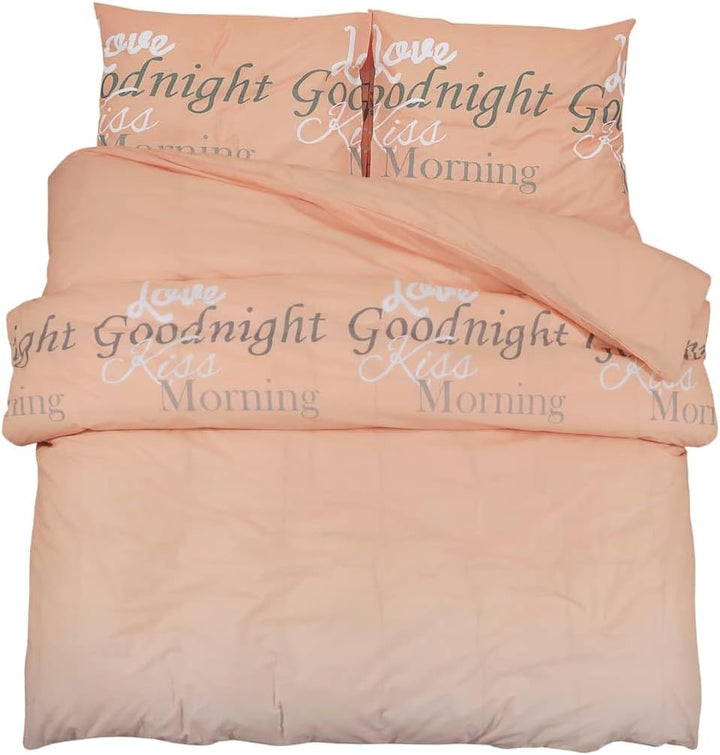 Bettwäsche-Set Bedding Set BettwäSche-Sets Bettzeug Set Rosa 225x220 cm Baumwolle