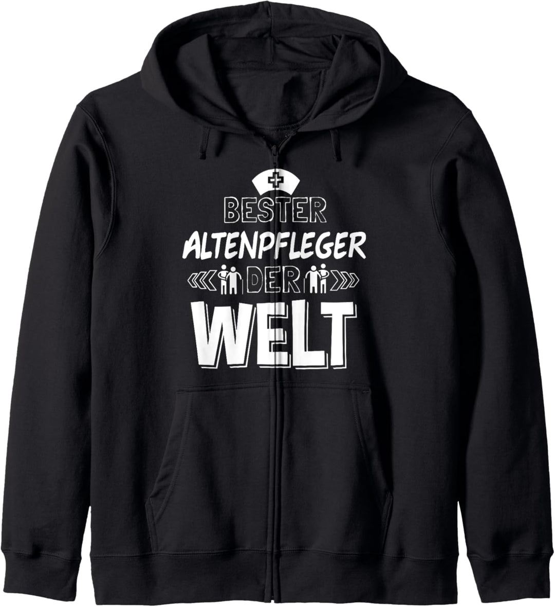 Pflegefachkraft Bester Altenpfleger der Welt Pflegekraft Kapuzenjacke