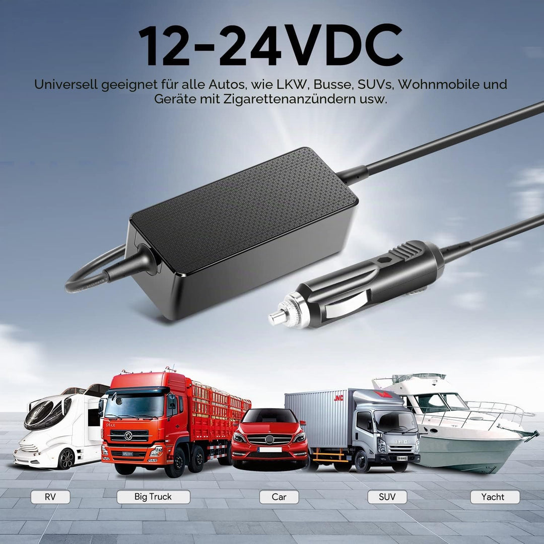 KFD 65W KFZ Ladegerät Netzteil Auto Ladekabel für HP EliteBook 820 830 840 850 G8 G6 G4 G5 G7 ZBook