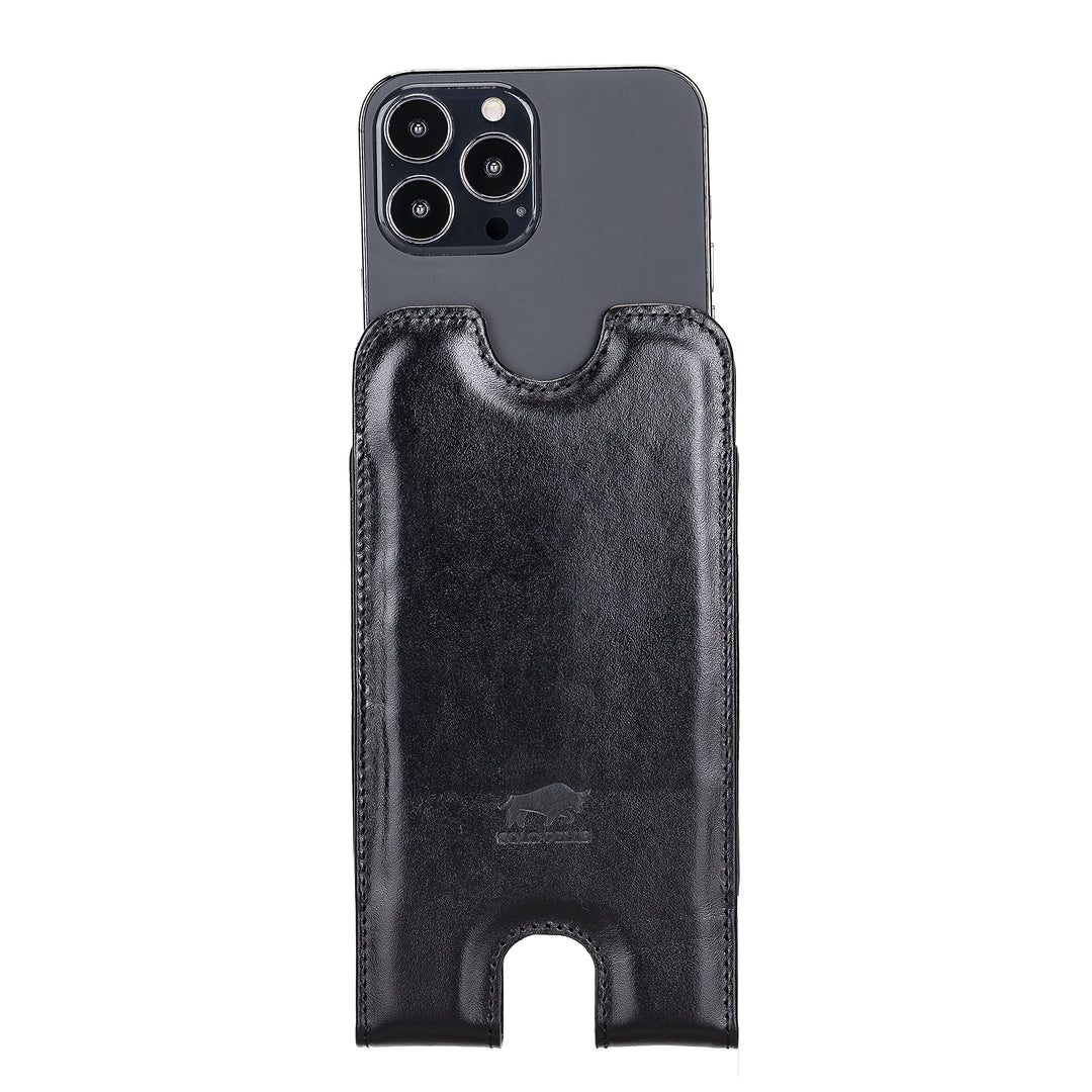 Solo Pelle Lederhülle für das iPhone 14 Plus + 14 Pro Max und alle Geräte bis 6.7 Zoll Case Leder Hü