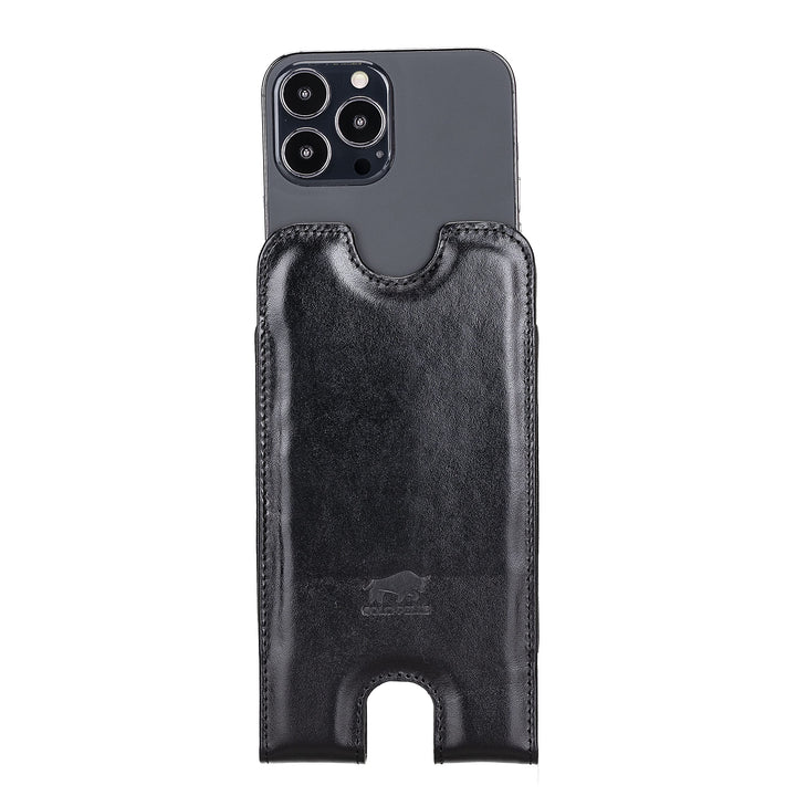 Solo Pelle Lederhülle für das iPhone 12/12 Pro / 13/13 Pro bis 6.1 Zoll Stanford Case Leder Hülle Le