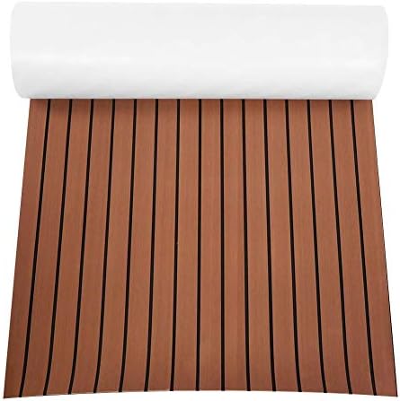 Bootsbodenmatte, Eva Teak Decking Pad, rutschfeste Eva Teak Decking Sheet Bootsboden Passend für Yac