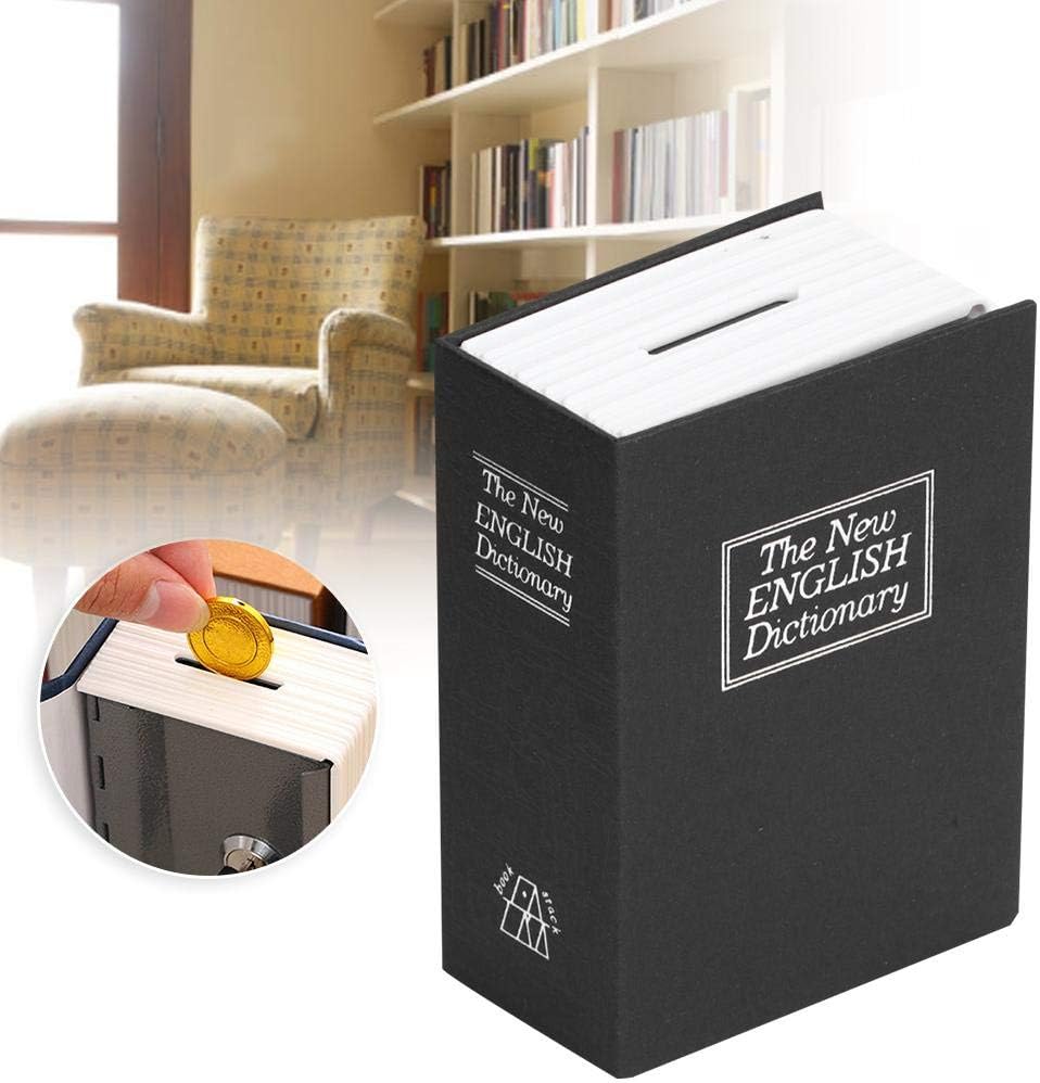 Mini-Simulationsbuch Safe Aufbewahrungsbox Passwort-Box Mini-Geldkassette Kindergeld Bargeld Schmuck