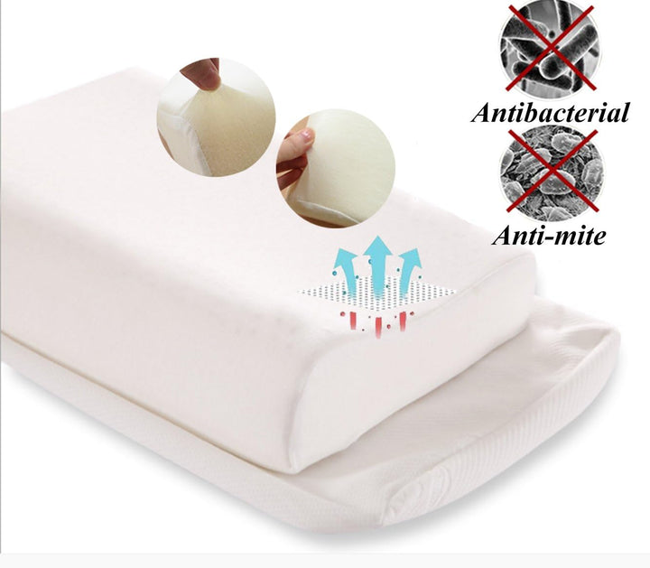 Ecosafeter 2024 neues Upgrade Memory Foam Kopfkissen Orthopädisches Nackenstützkissen für Seiten- un