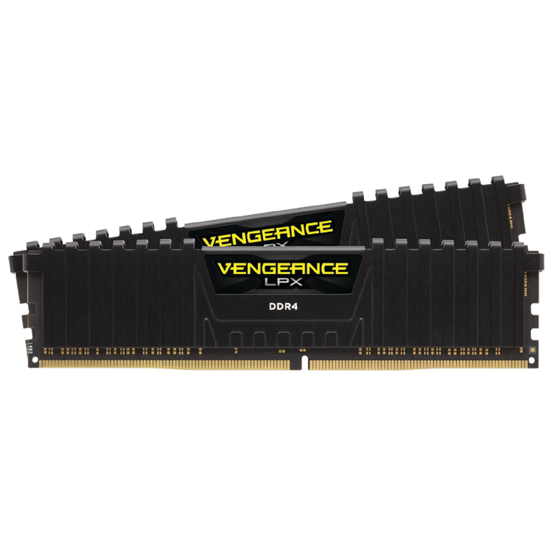 Corsair VENGEANCE LPX DDR4 RAM 32GB (2x16GB) 3200MHz CL16 Intel XMP 2.0 Computerspeicher - Schwarz (