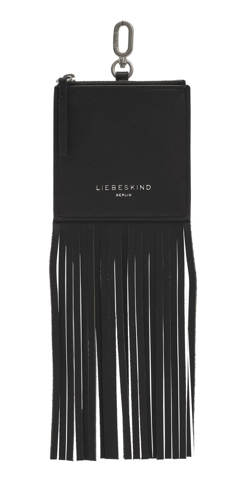 Liebeskind Berlin FRANCIS Pendant Taschenanhänger, Onesize (HxBxT 10cm x 10cm x 1cm ), black