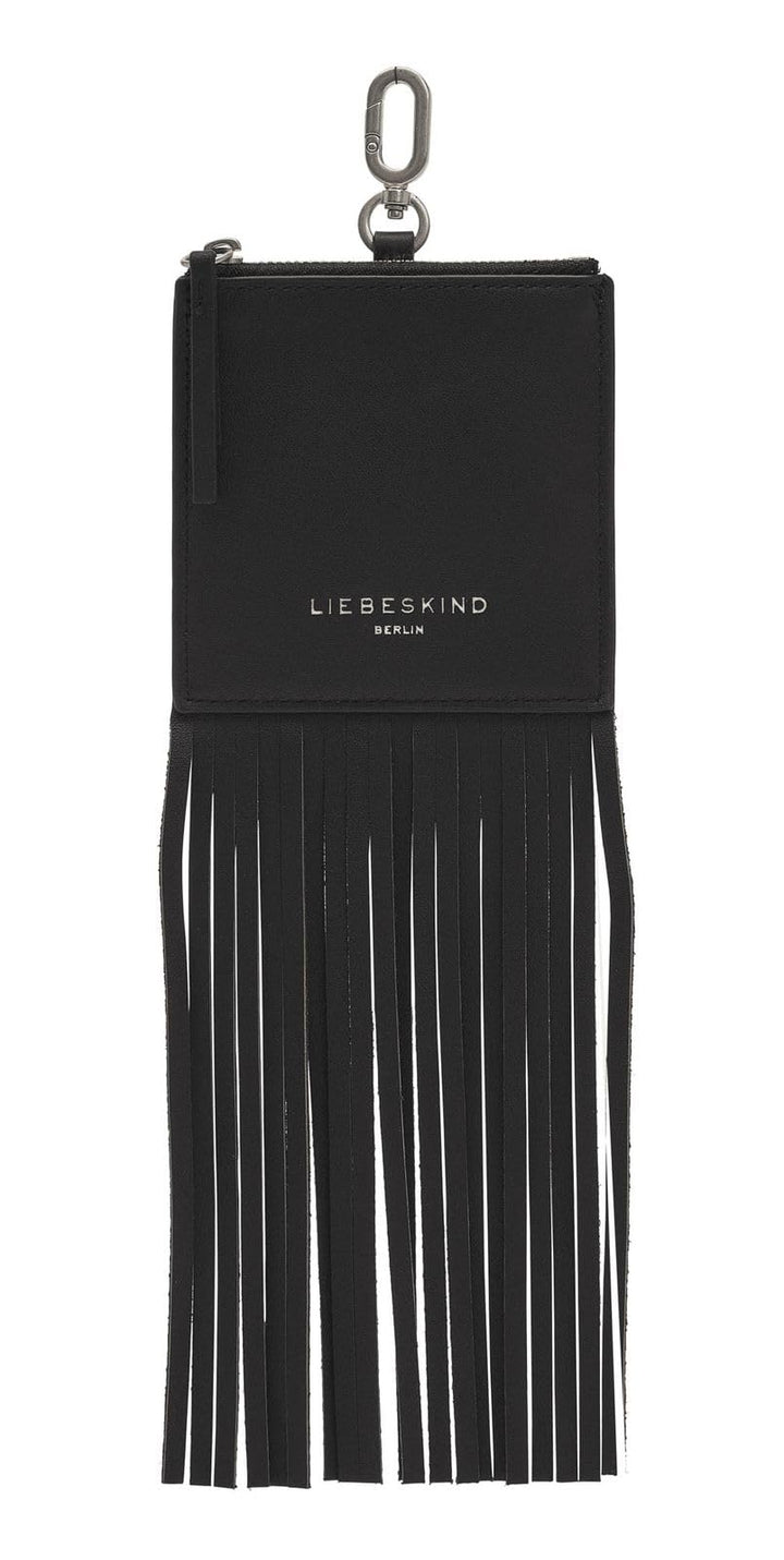 Liebeskind Berlin FRANCIS Pendant Taschenanhänger, Onesize (HxBxT 10cm x 10cm x 1cm ), black