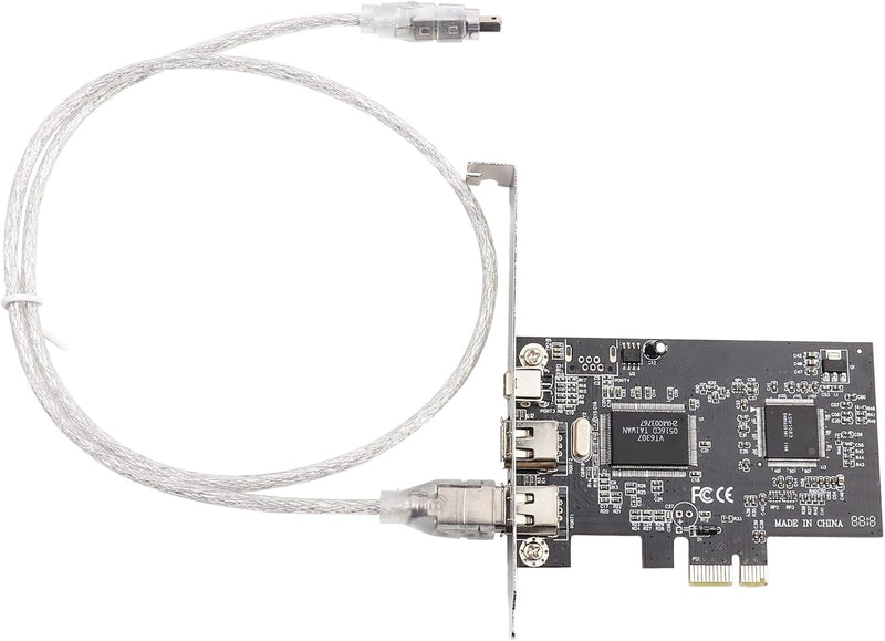 VBESTLIFE PCIE Firewire Karte, IEEE 1394 PCI Express Controller, 1394a Firewire 800 Adapter mit Fire