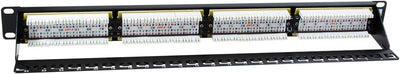 LogiLink Professional PrimeLine Cat.6 (250 MHz) Patchpanel - Verteilerfeld, 19", UTP (ungeschirmt) 2