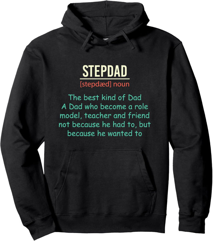 Stiefvater Ziehvater Pflegevater Adoptivvater Papa Pullover Hoodie